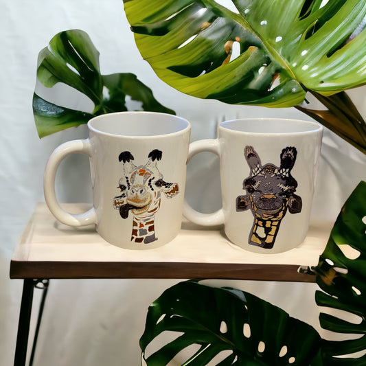 Mug Set - Curious Giraffe